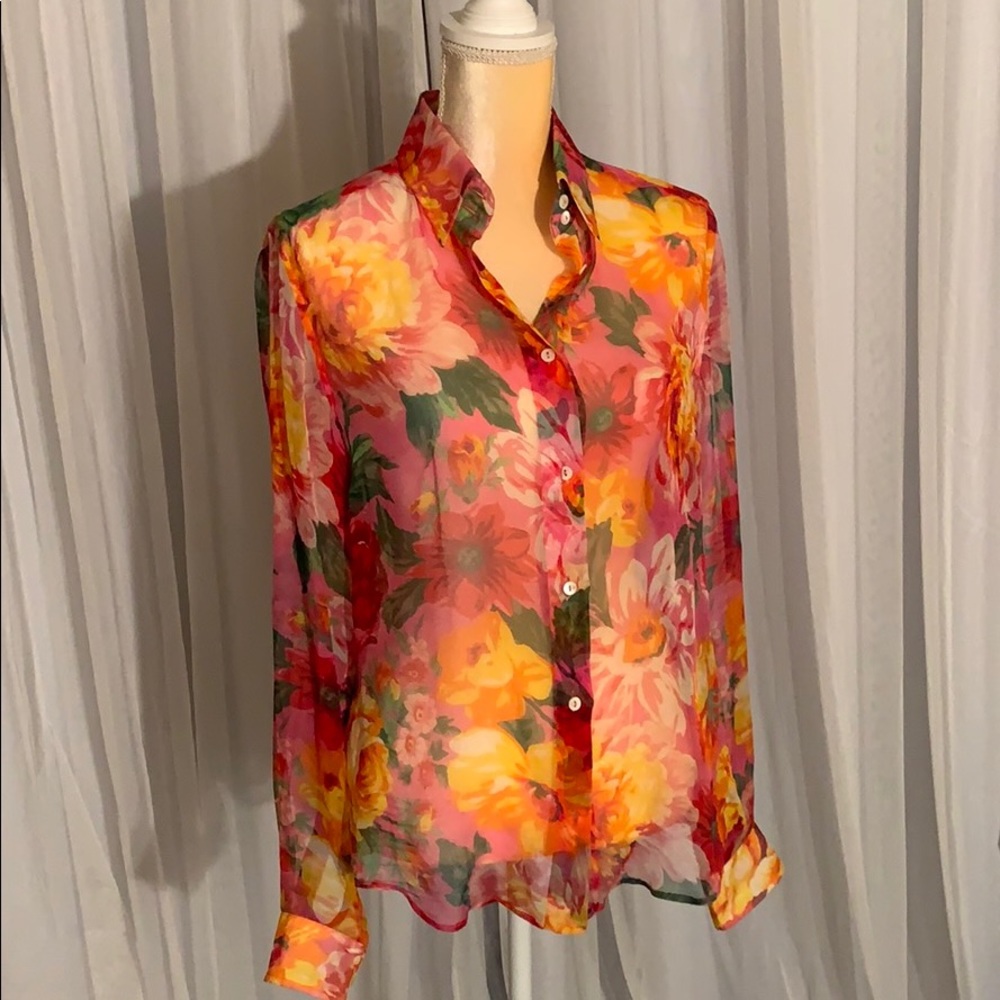 D&G Floral print Blouse